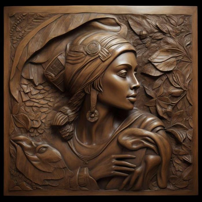 نموذج ثلاثي الأبعاد لآلة CNC 3D Art 